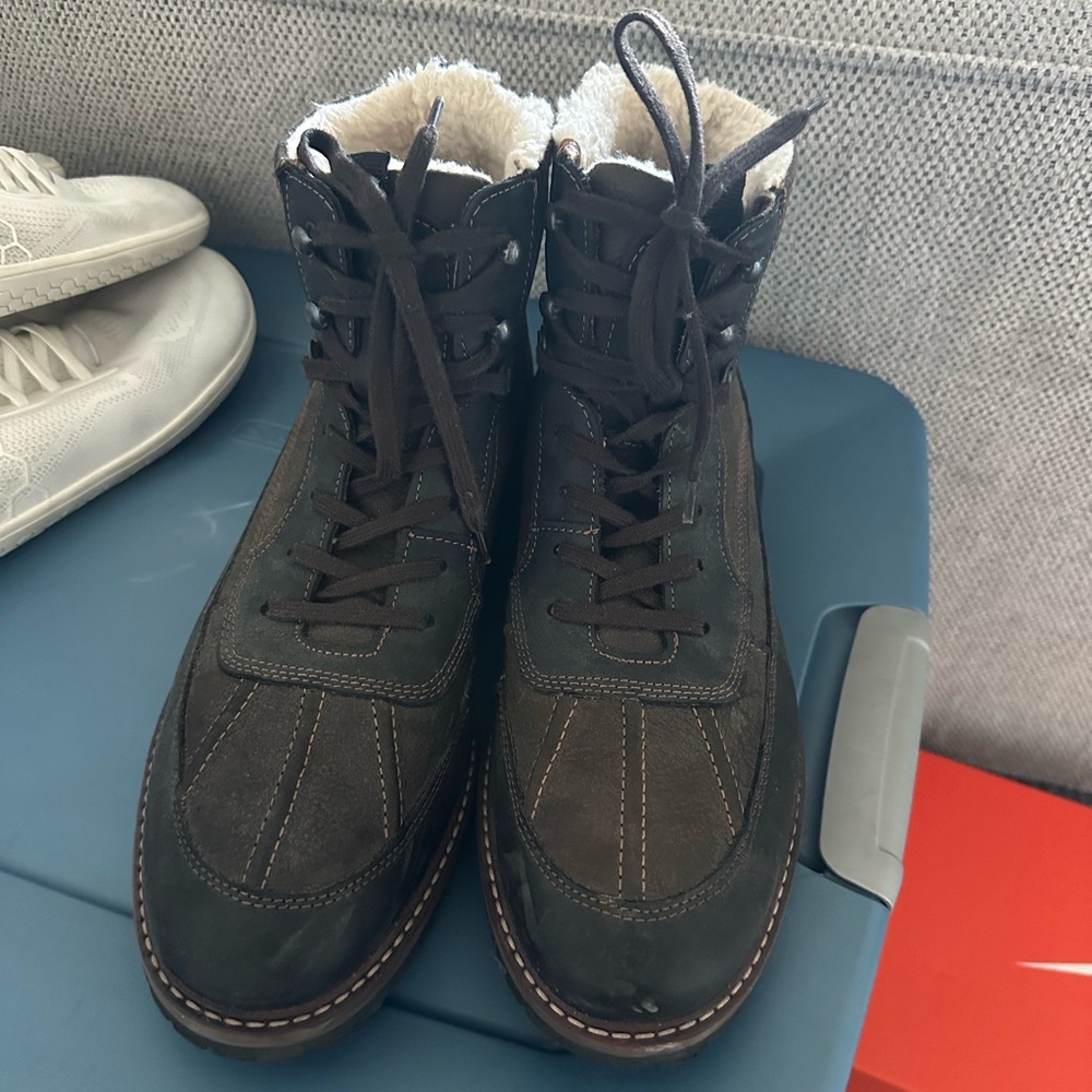 Men’s Black Winter Boots